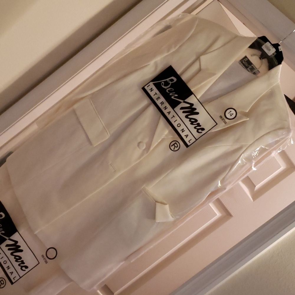 Ben Marc International Ivory Suit